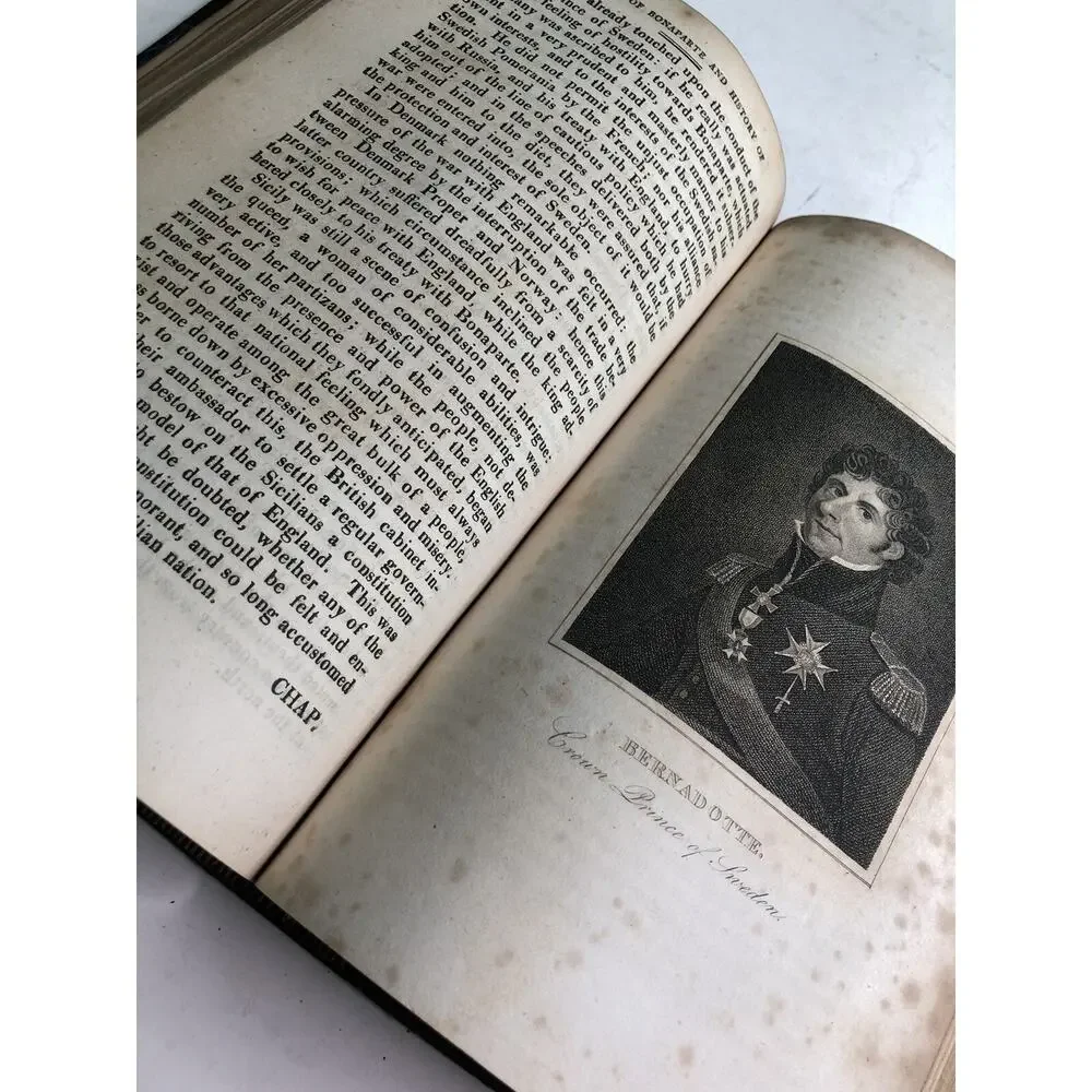 1814 Vols. 1 & 2 History of Rise Progress Overthrow NAPOLEON BONAPARTE Camden